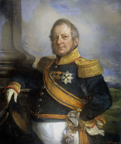 Portrait de Hendrik Merkus, Baron de Kock (1779-1845), Commandant de l